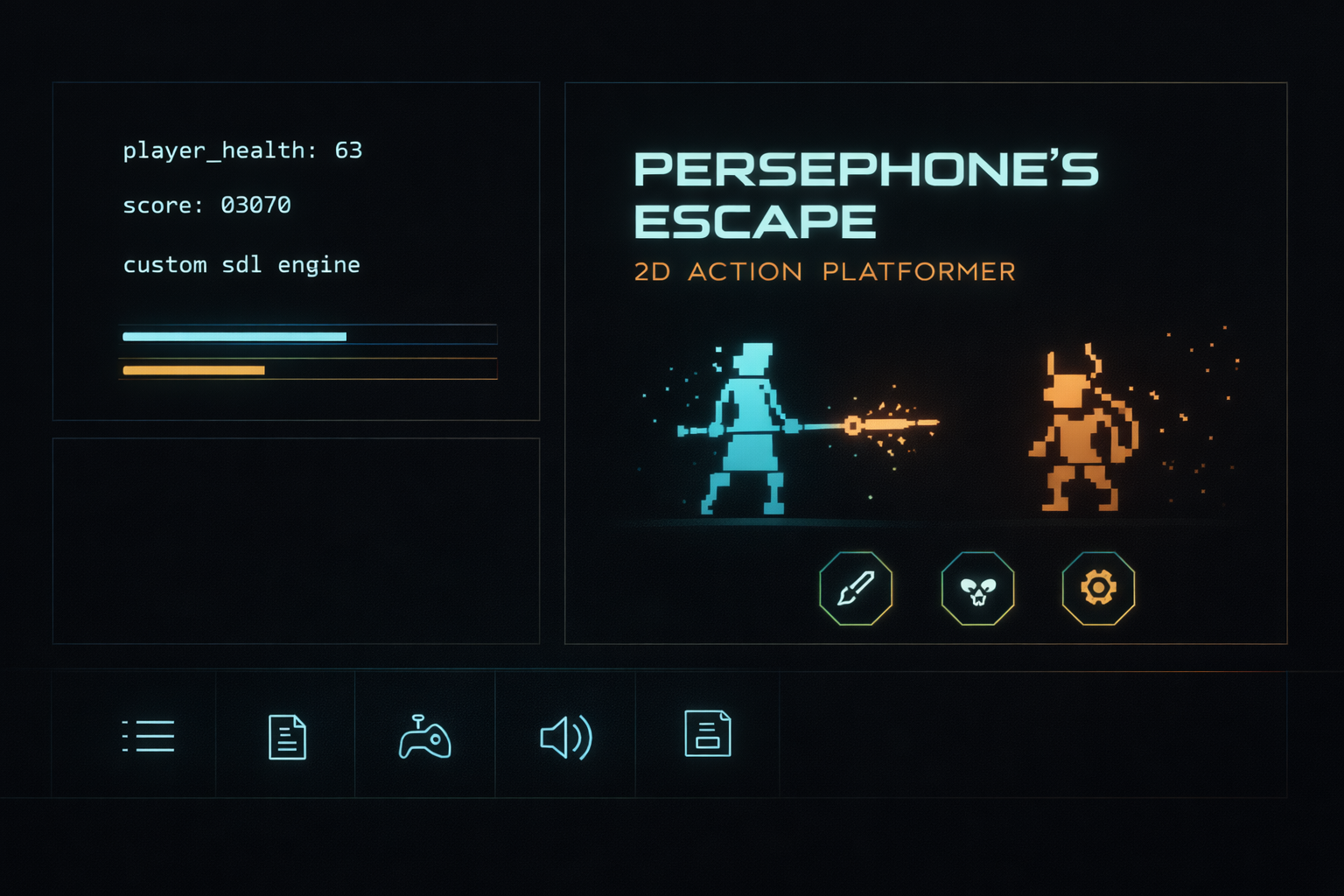 Persephone's Escape gameplay scene