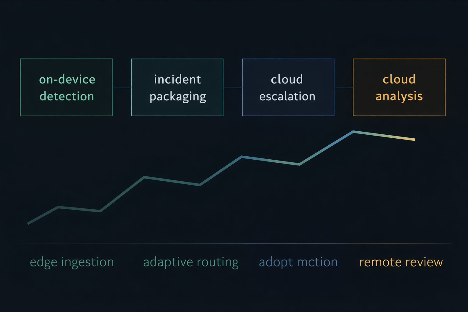 SentinelQ edge-cloud surveillance pipeline